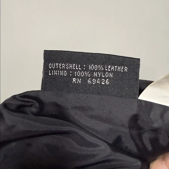 Wilson’s leather black 100% leather pants with straps on calf of leg moto sz 28 - Picture 8 of 8